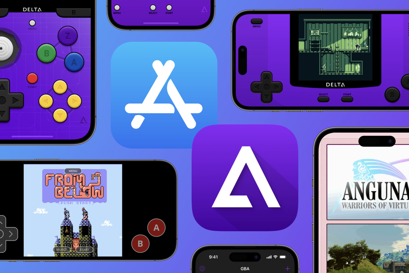 AirPlay turns the Delta emulator into a full-on retro console