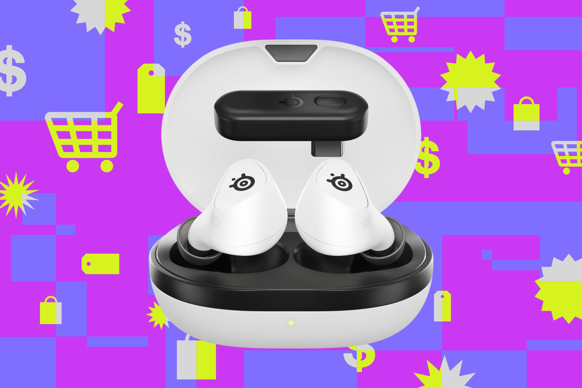 SteelSeries makes some of the best wireless gaming earbuds, and they’re 36 percent off